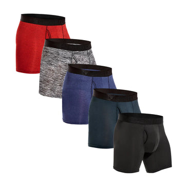 AIDASE  -  5pcs Front opening Boxers man polyester underpants men underwear sexy Men's panties gifts Mens boxer shorts calecon aidase-shop